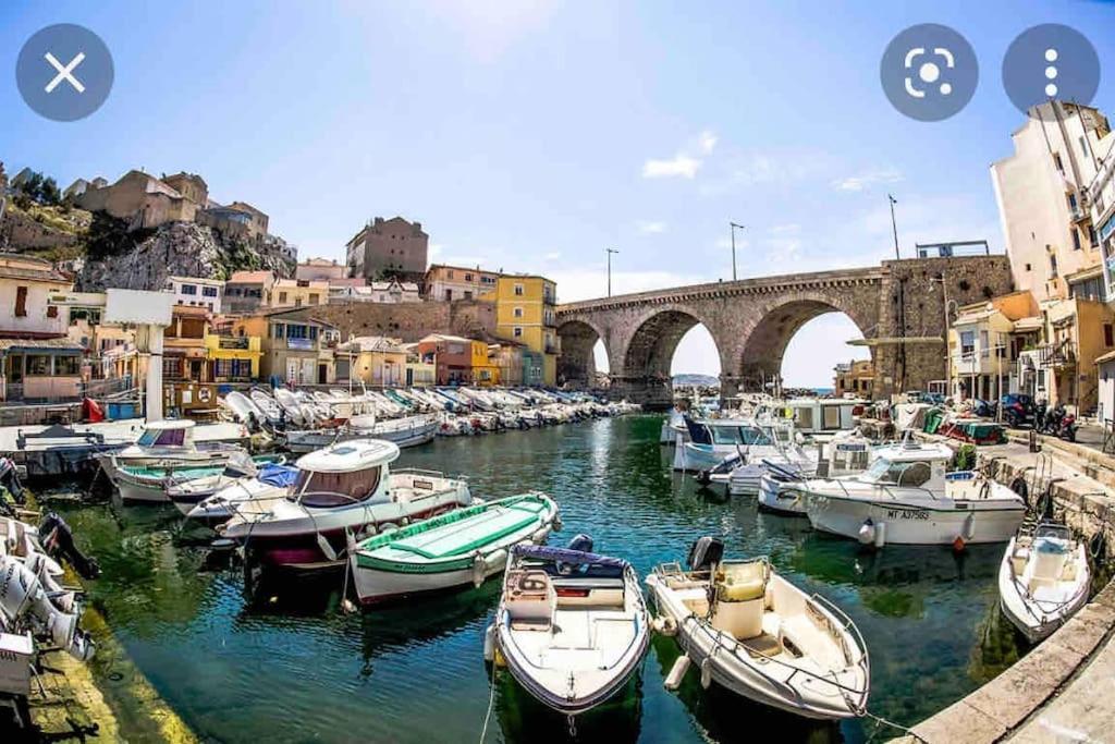T2 Proximite Mer, Vallon Des Auffes Marselha Exterior foto